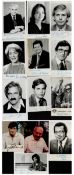 TV/Film. Collection 11 x signed black and white photo signature includes John Humphrys. Anna Ford.