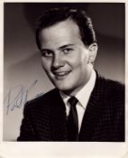 Pat Boone (1934-), a signed 10x8 vintage photo. An American singer, actor, and composer. He was a
