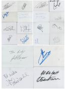 FOOTBALLER Collection of 20 x Football Player signed Autograph signatures include Ian Marshall,