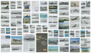 Aviation. Folder Collection of Magazine/Newspaper cut outs of Prop profile information/Propnews of