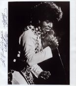 Little Richard signed 10x8inch black and white photo. Dedicated. Good condition. All autographs