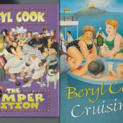 Cruising & The Bumper Edition - 2 x beryl Cook Hardback Books 2000 First Editions both published