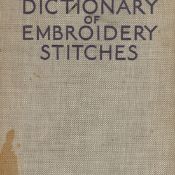 Mary Thomas's Dictionary of Embroidery Stitches 1946 Hardback Book Reprinted Edition with 234
