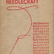The Art of Needlecraft by R K & M I R Polkinghorne 1935 Hardback Book First Edition with 639 pages