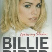 Billie Piper Signed Book - Growing Pains by Billie Piper 2006 Hardback Book First Edition with 355