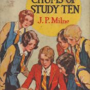 The Chums of Study Ten by J P Milne Hardback Book date & edition unknown with 96 pages published