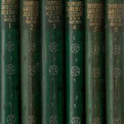 6 x Thompson's Gardener's Assistant Volumes 1 to 6 by Robert Thompson 1907 Hardback Books New