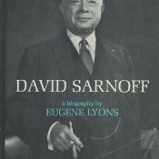 David Sarnoff - A Biography by Eugene Lyons 1966 Hardback Book First Edition with 372 pages