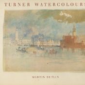 Turner Watercolours by Martin Butlin 1962 Hardback Book First Edition with 80 pages published by