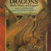 Dragons Truth, Myth, and Legend by David Passes 1993 Hardback Book First Edition with 41 pages