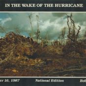 In The Wake of The Hurricane - October 16th, 1987 - National Edition by Bob Ogley 1988 Hardback Book