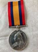 Queens Merit Mediterranean Medal 1899 1902. Named to Pte C Saville, Royal West Kent Regiment. Rare