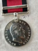 1906 Natal Rebellion medal to Tpr J A MacDonald, Transvaal mounted rifles. Sgt Mjr M K Gandi