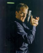 Kiefer Sutherland signed 10x8 inch colour photo. Good condition. All autographs are genuine hand