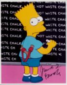 James L. Brooks signed Simpsons 10x8 inch animated colour photo. Good condition. All autographs