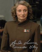 Star Wars The Return of Skywalker 8x10 inch photo signed by actress Amanda Lawrence who played