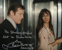 007 James Bond movie The Spy Who Loved Me 8x10 photo signed by actress Caroline Munro who has also