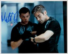 Matt Damon signed 10x8 inch colour photo. Good condition. All autographs are genuine hand signed and