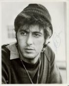 Al Pacino signed 10x8 inch vintage black and white photo. Good condition. All autographs are genuine