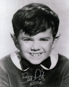 The Munsters 8x10 photo signed by Butch Patrick as Eddie Munster. Good condition. All autographs are