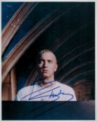 Eminem signed 10x8 inch colour photo. Good condition. All autographs are genuine hand signed and