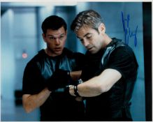 George Clooney signed 10x8 inch colour photo. Good condition. All autographs are genuine hand signed