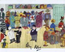 Mr Benn children's TV series photo signed by series narrator Ray Brooks who has added the series