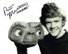 E.T the Extra Terrestrial, 8x10 photo signed by Robert MacNaughton who played Micheal in this, one