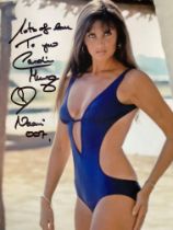 James Bond Caroline Munro collection of three sexy 10 x 8 inch photos. Good condition. All