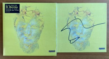 Ed Sheeran signed art card with Subtract CD. Good condition. All autographs are genuine hand