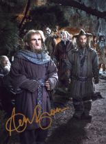 Adam Brown signed Hobbit 10x8 inch colour photo. Good condition. All autographs come with a