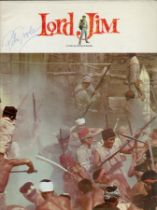 Peter O'Toole signed Lord Jim in house brochure signature on front cover. Good condition. All