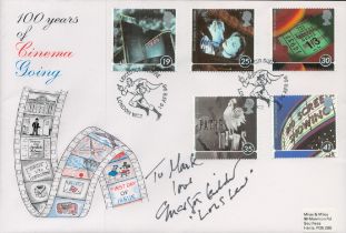Margot Kidder signed 100 years of Cinema Loving FDC double PM Leicester Square London WC2. Good