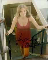 Jaqueline Bisset signed 10x8 inch colour photo. Good condition. All autographs are genuine hand