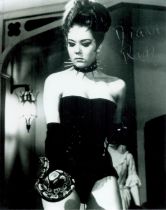 Diana Rigg signed 10x8 inch black and white photo. Good condition. All autographs are genuine hand