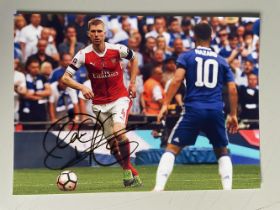 Per Mertesacker Arsenal and Germany Footballer 7x5 inch signed photo. Good condition. All autographs