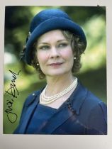Judi Dench Legendary British Actress 10x8 inch signed photo. Good condition. All autographs come