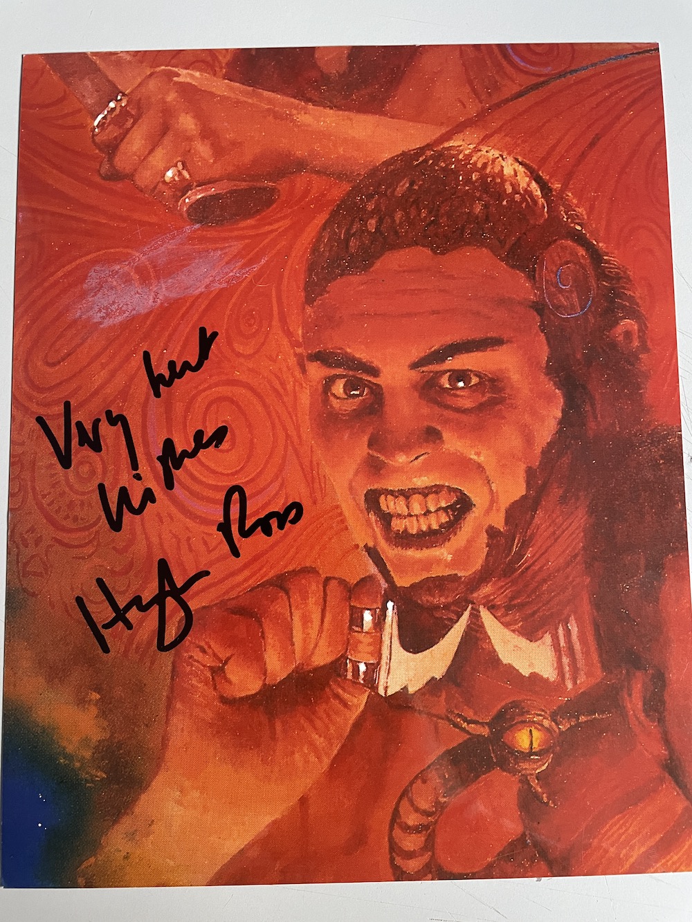 Hugh Ross Popular Actor Nightbreed 10x8 inch signed photo. Good condition. All autographs come