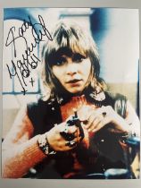 Katy Manning Popular Actress Dr Who 10x8 inch signed photo. Good condition. All autographs come with