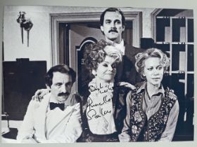 Prunella Scales Fawlty Towers Actress 12x8 inch signed photo. Good condition. All autographs come