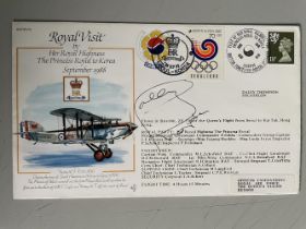 Daley Thompson Olympic Gold Medallist Signed First Day Cover. Good condition. All autographs come