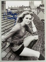 Joanna Lumley Legendary British Model 7x5 inch signed photo. Good condition. All autographs come