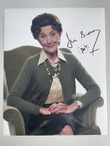 June Brown Late Great American Actress EastEnders 10x8 inch signed photo. Good condition. All