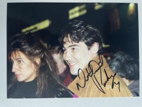 Nathaniel Parker Inspector Lynley Actor 6x4 inch signed photo. Good condition. All autographs come