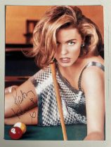 Patsy Kensit Popular Actress and Model 7x5 inch signed photo. Good condition. All autographs come