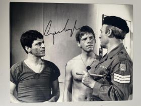 George Layton Doctor in the House Actor 10x8 inch signed photo. Good condition. All autographs