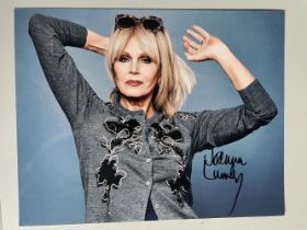 Joanna Lumley Legendary British Actress 10x8 inch signed photo. Good condition. All autographs