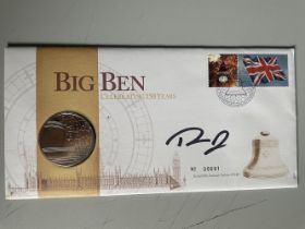 Theresa May Former Prime Minister Signed First Day Cover . Good condition. All autographs come