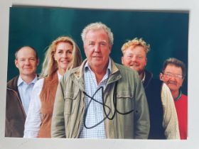 Jeremy Clarkson Clarkson's Farm Presenter 7x5 inch signed photo. Good condition. All autographs come