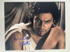 Dominic West English Actor and Director 10x8 inch signed photo. Good condition. All autographs